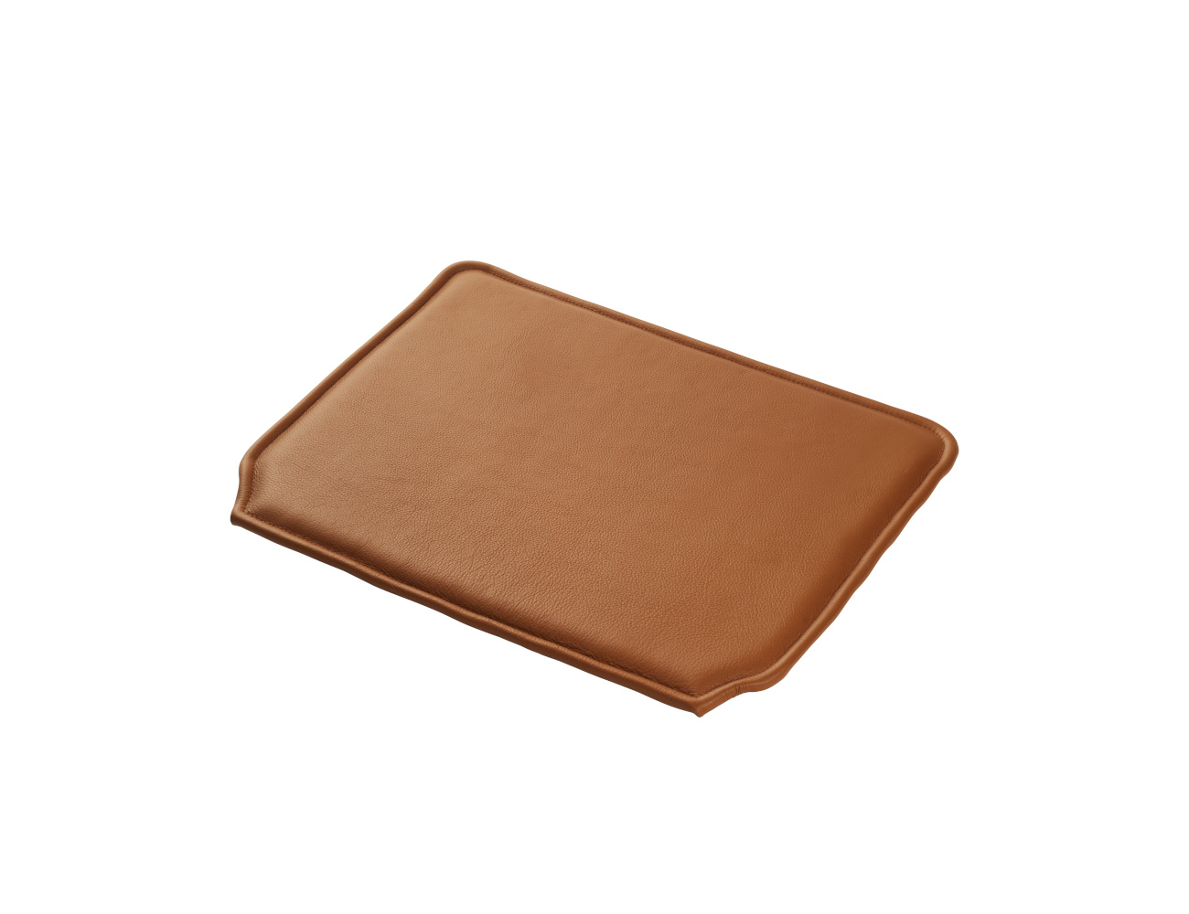 FDB Møbler R5 Nøje Sitzkissen, cognac Leder, ergonomisch, langlebig, nordisches Design, funktional