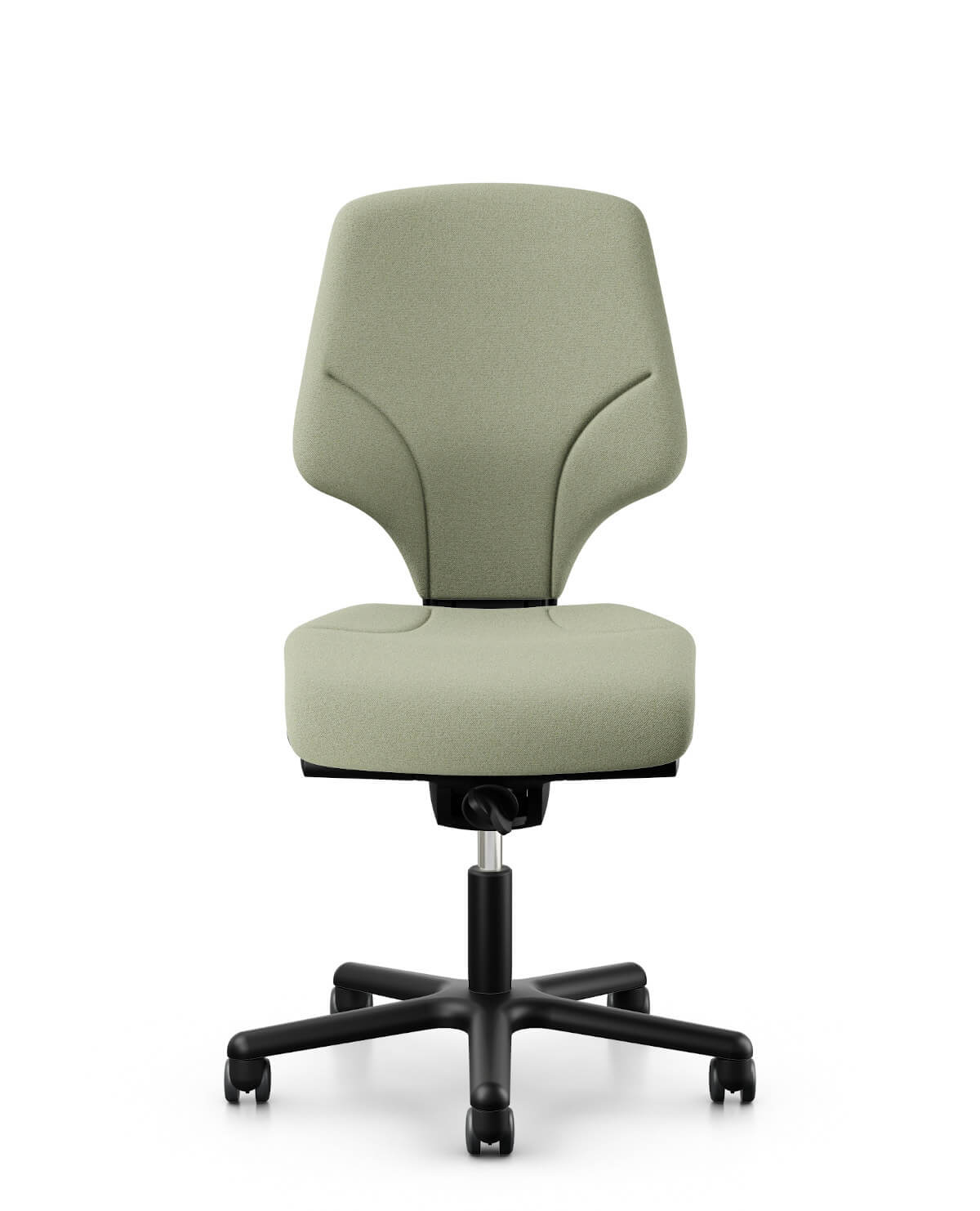 Giroflex 64-3080 Kassenstuhl ergonomisch mit verstellbarer Sitzhöhe und Rückenstütze für professionelle Arbeitsplätze