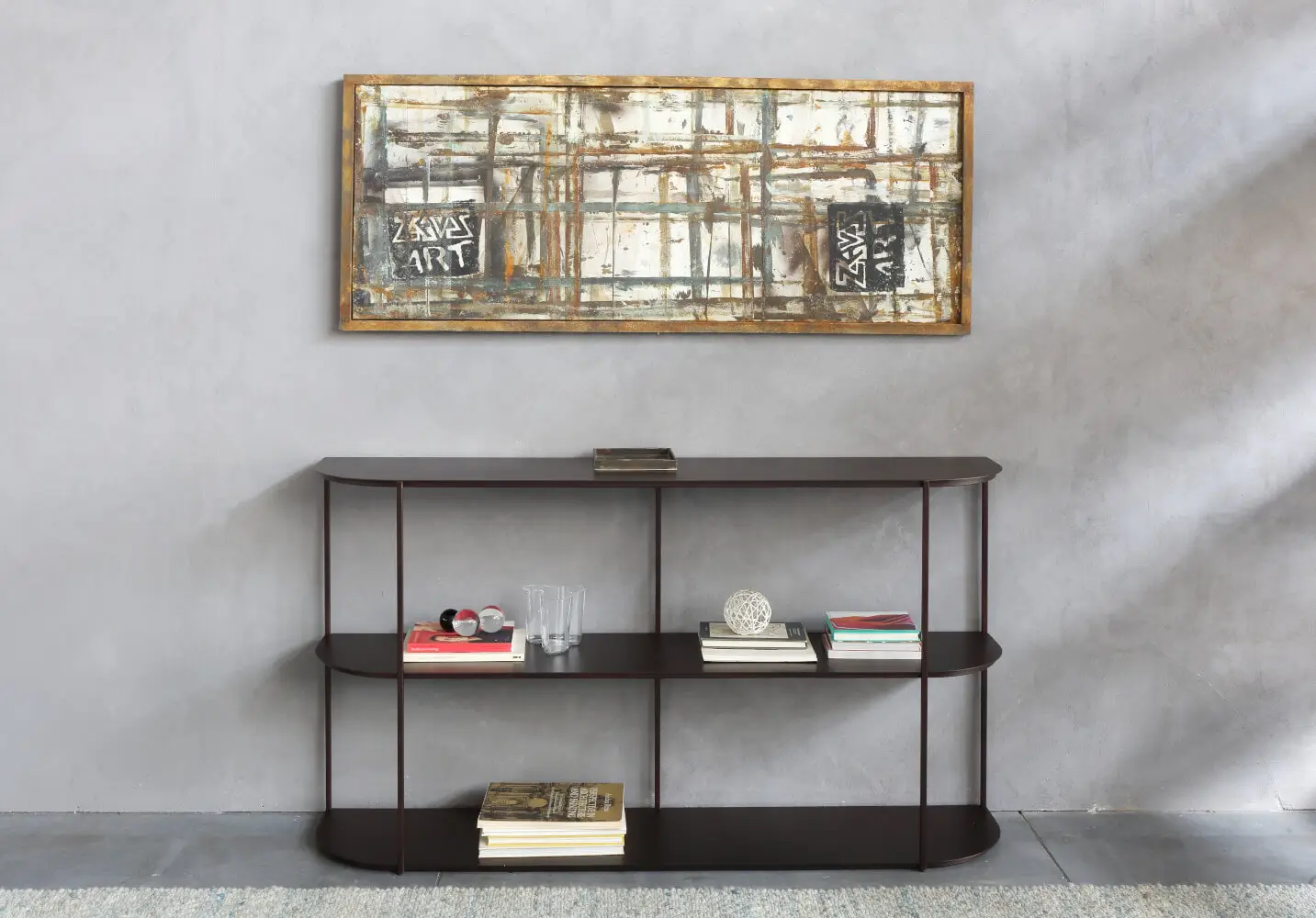 Eveline Sideboard, 150 × 83 cm, 2 abgerundete Ecken, weiß