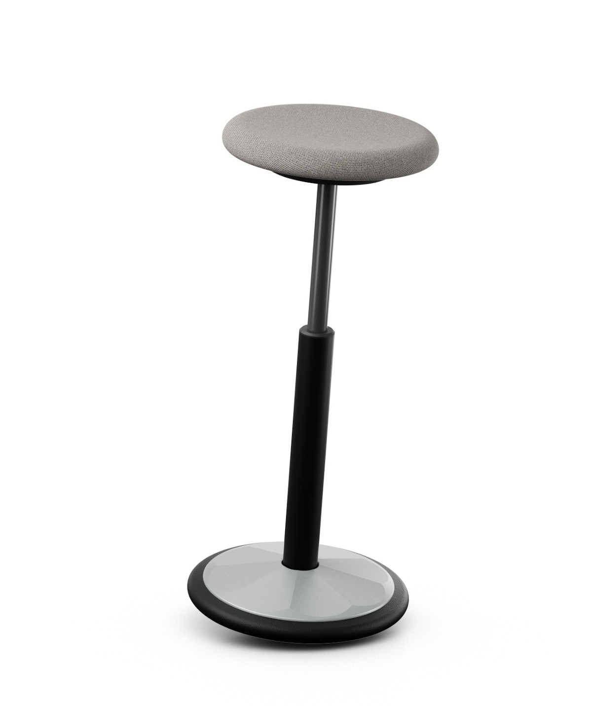 Giroflex 10-2020 Stehhocker mit höhenverstellbarem Sitz und stabilem Standfuß für Steharbeitsplätze im Büro