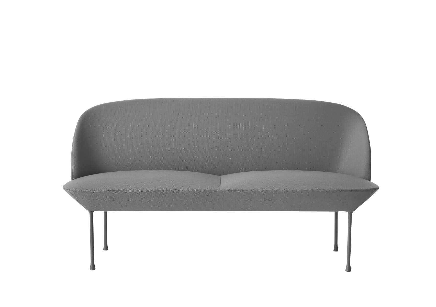 Oslo Sofa 2-Sitzer, steelcut 160 / schwarz Oslo Sofa 2-Sitzer, steelcut 160 / schwarz
