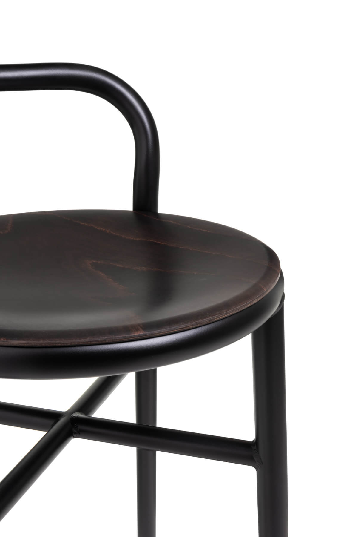 Magis Pipe Barhocker, italienisches Design, Metallgestell, ergonomisch, modern, langlebig