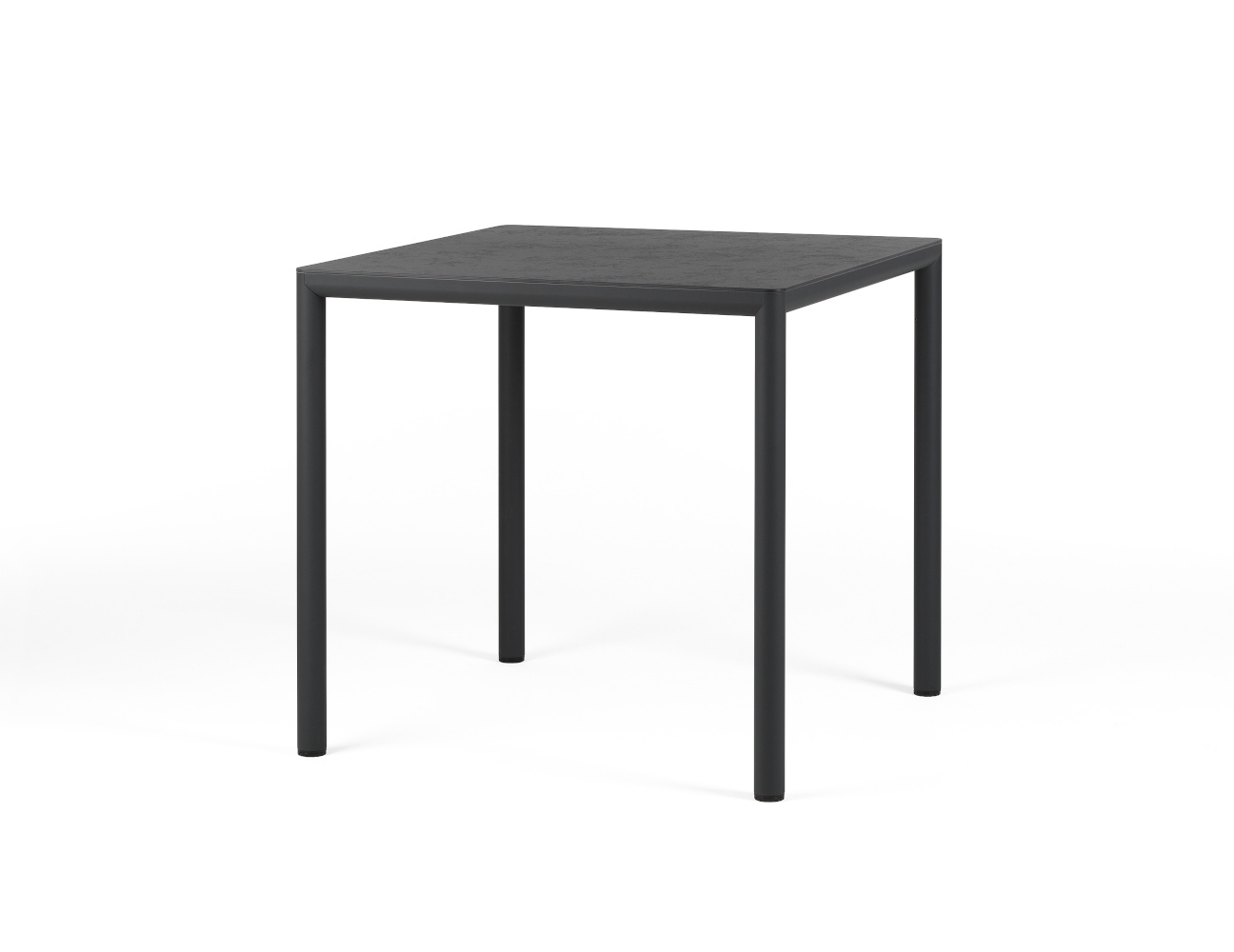 Piave Gartentisch, 80 x 80 cm, anthrazit