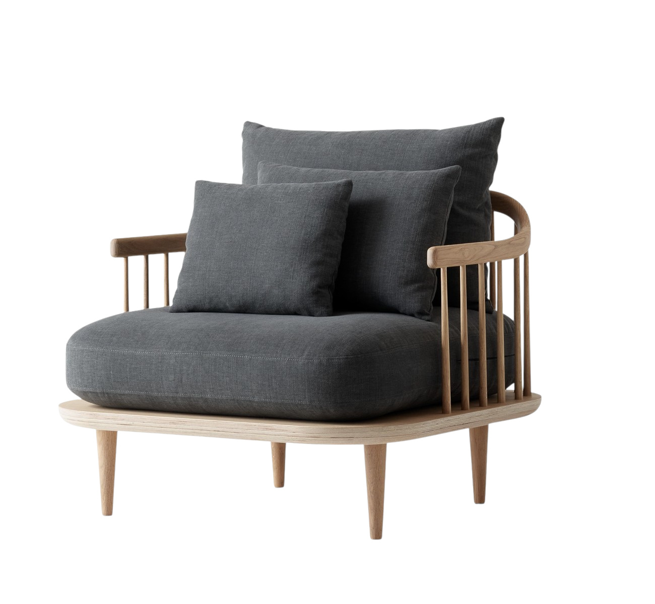 Fly SC1 Sessel, eiche geölt / hot madison 093