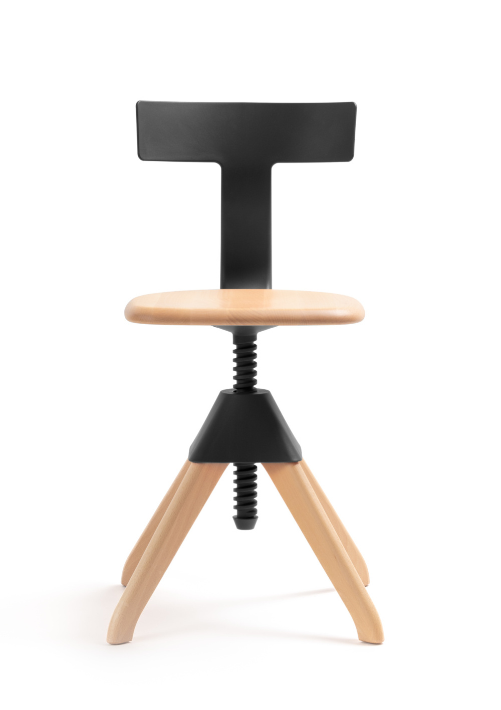 Magis Tuffy The Wild Bunch Stuhl schwarz, ergonomisch, leicht, komfortabel, modernes italienisches Design