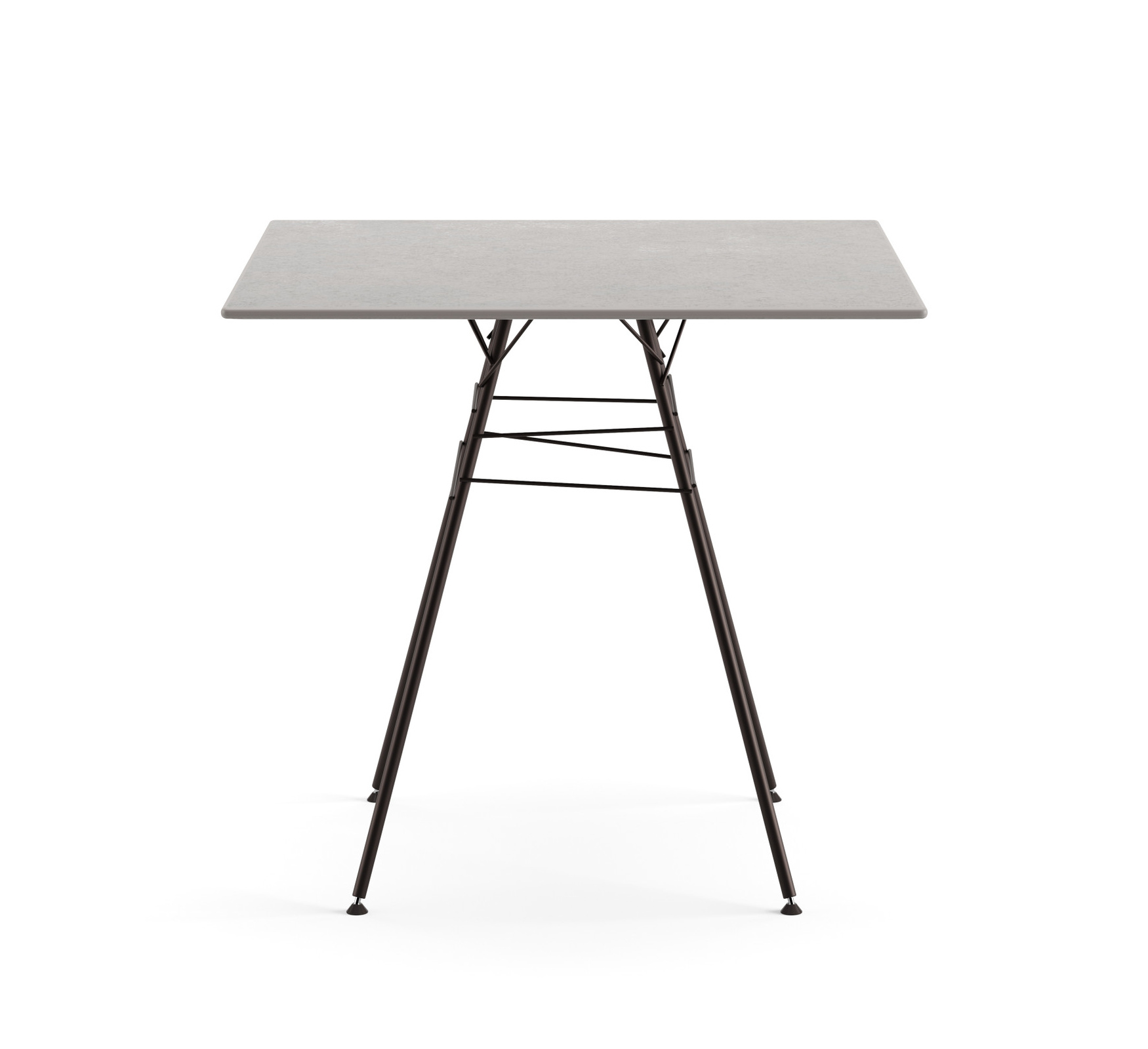 Leaf Gartentisch, 79 x 79 cm, mokkabraun Leaf Gartentisch, 79 x 79 cm, mokkabraun