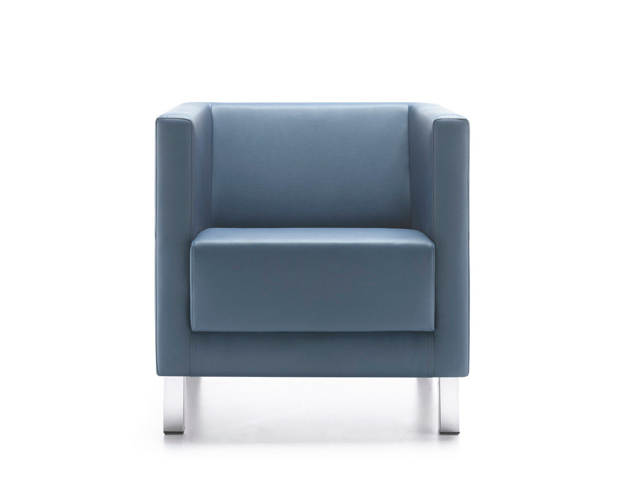 Profim Vancouver Lite Bürosessel mit stabilem 4-Fuß-Gestell, leicht und langlebig.