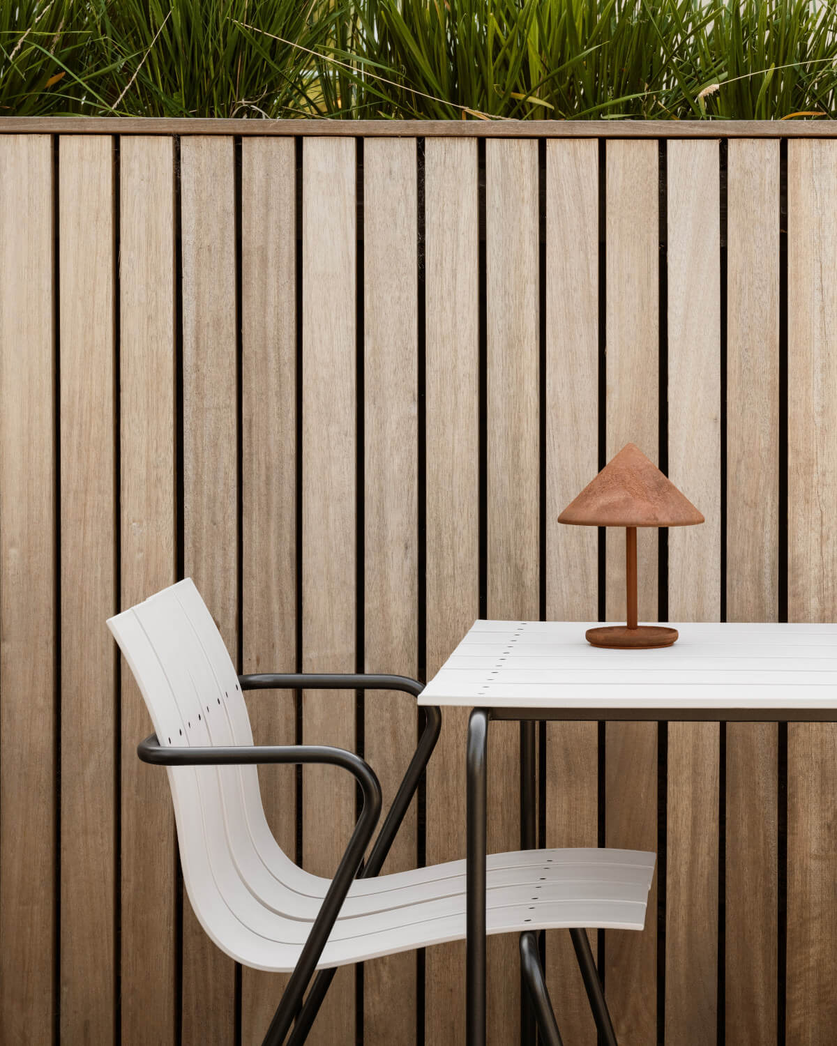 Terra Portable Tischleuchte, coffee waste rust red
