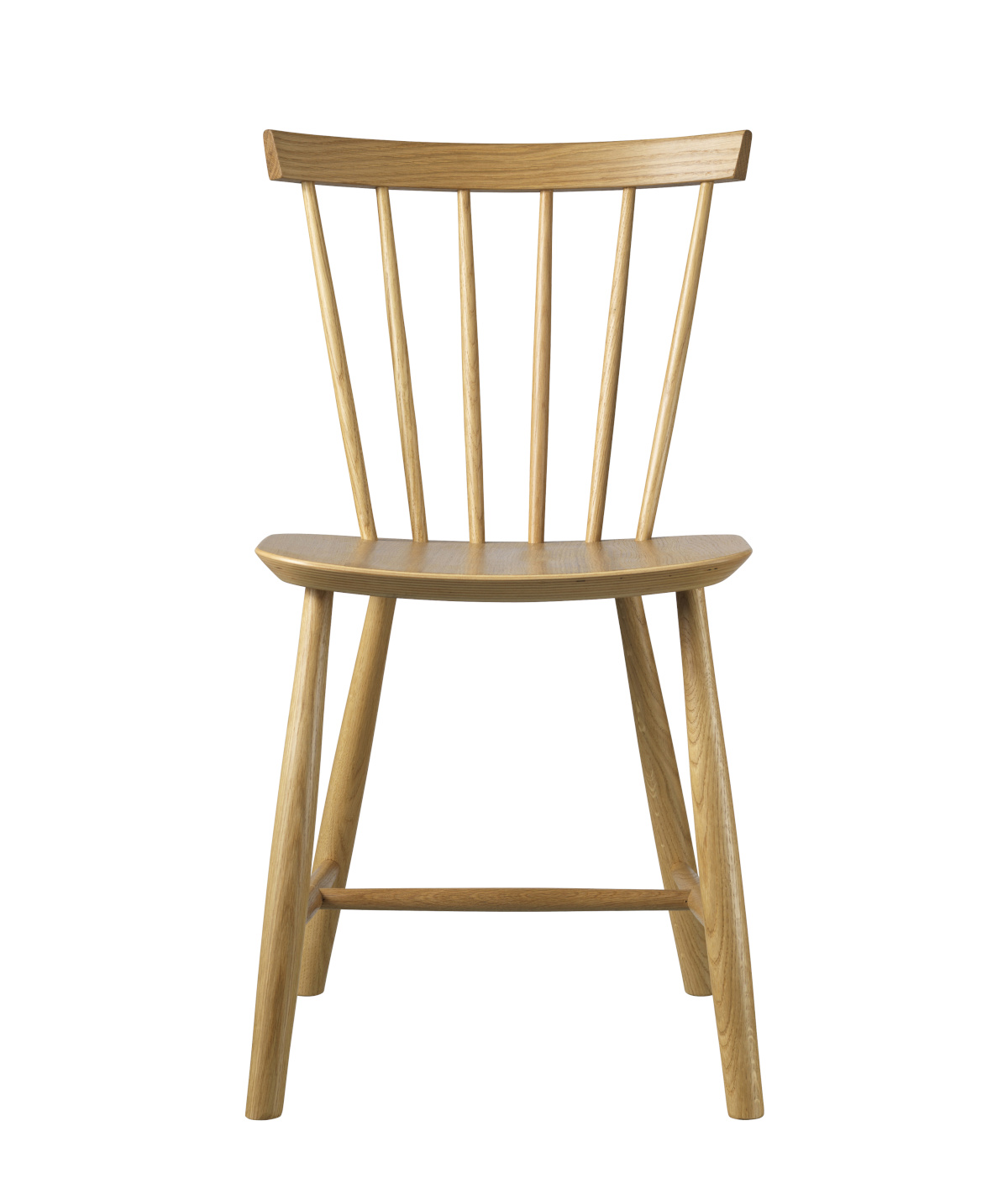 FDB Møbler J46 Stuhl, nordischer Design-Stuhl, ergonomisch, Eiche geölt, langlebig, nachhaltig, funktional