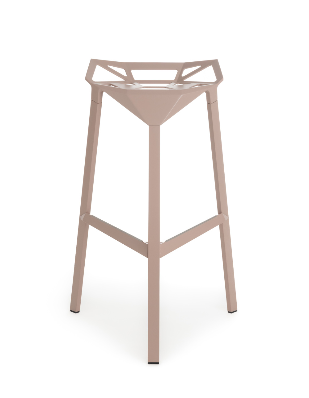 Magis Stool One Barhocker 77 cm – modernes Design aus Italien Magis Stool One Barhocker 77 cm, blush, italienisches Design, stabil, modern, ergonomisch, langlebig