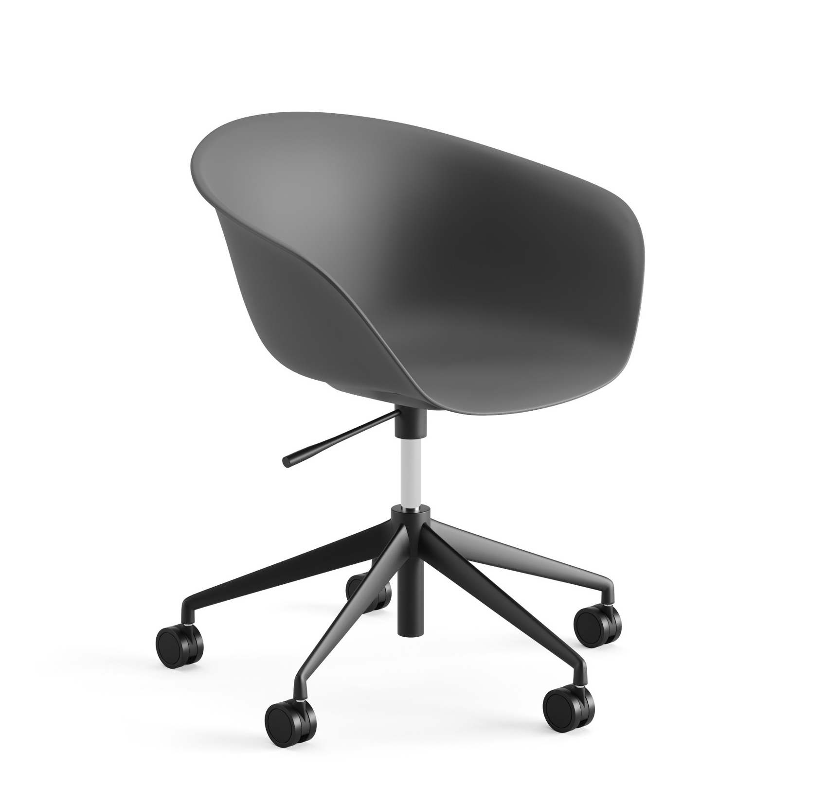 Duna 02 Drehstuhl, schwarz / anthrazit #4209