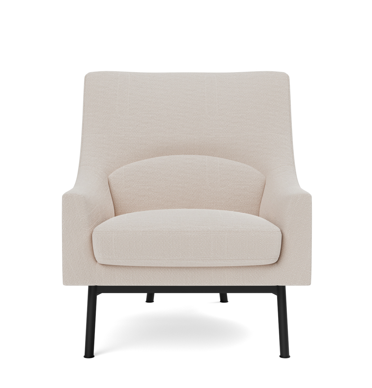 A-Chair Metal Base, schwarz / loop 33