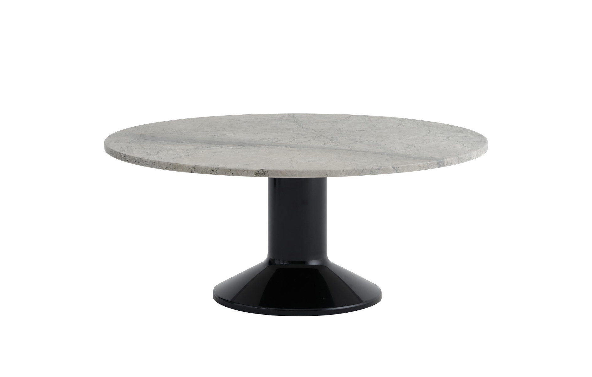 Midst Couchtisch, marmor grau / schwarz