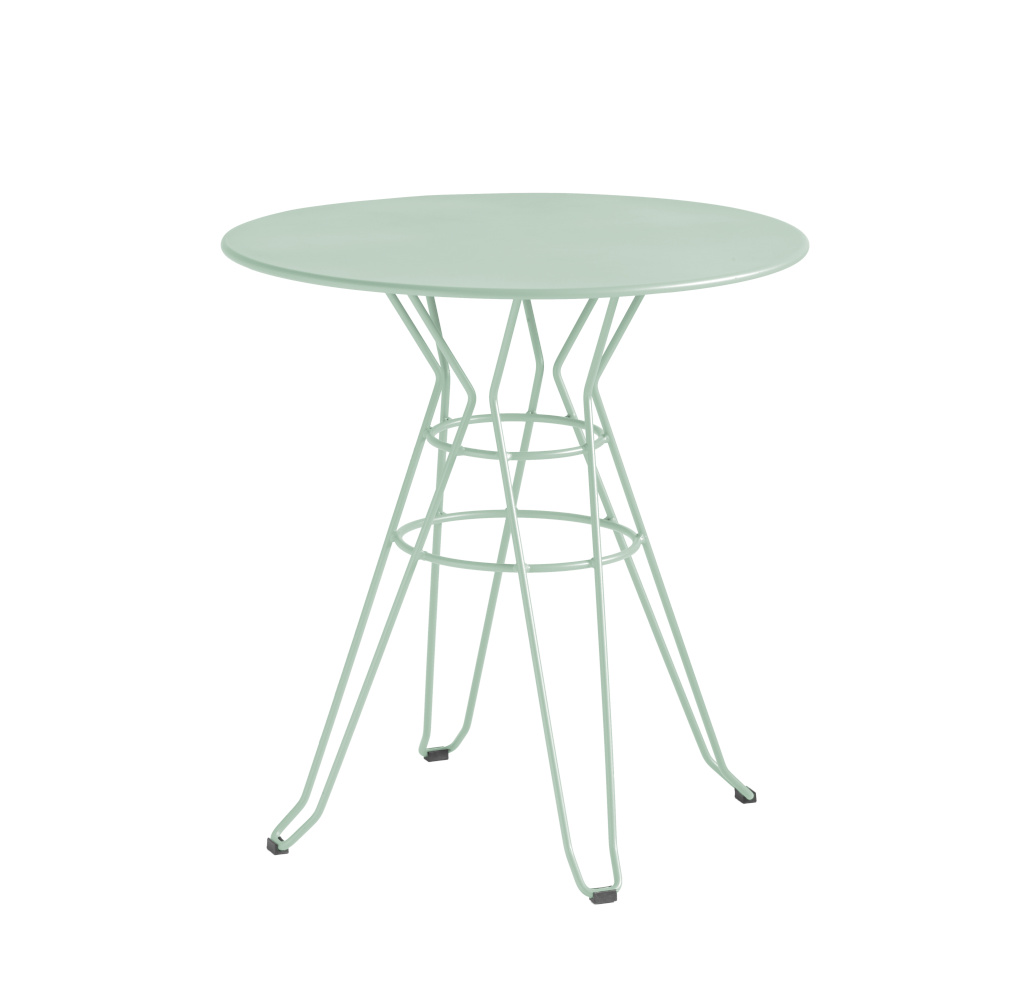 Capri Bistrotisch, Ø 60 cm, weißgrün