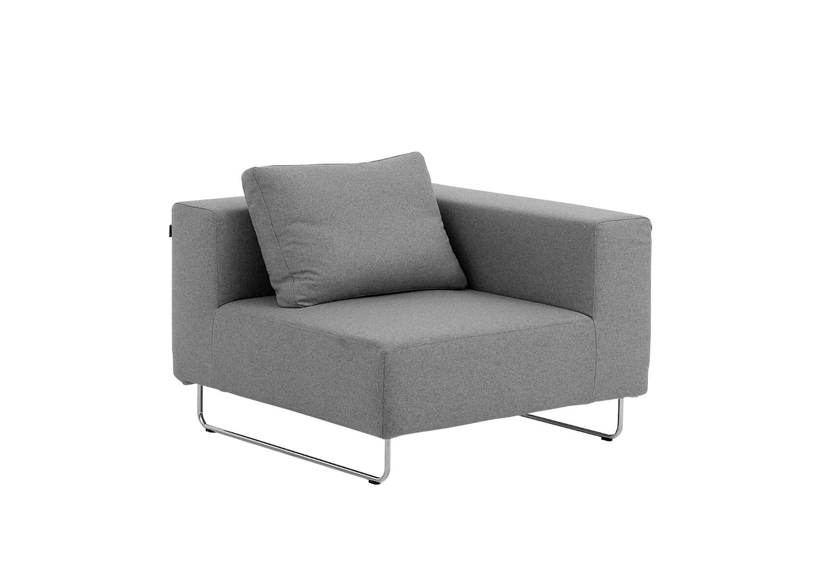 Softline Ohio Sofa, modulares Sofasystem mit flexiblem Aufbau, modernes Design und hoher Sitzkomfort für Wohnräume