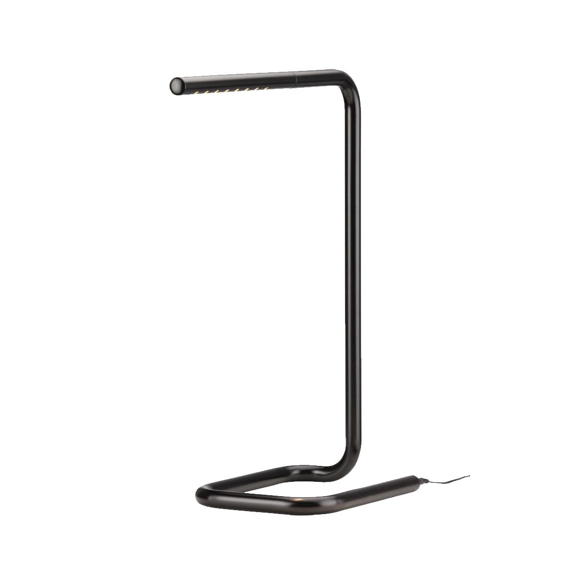 LUM 50 Tischleuchte, schwarz lackiert