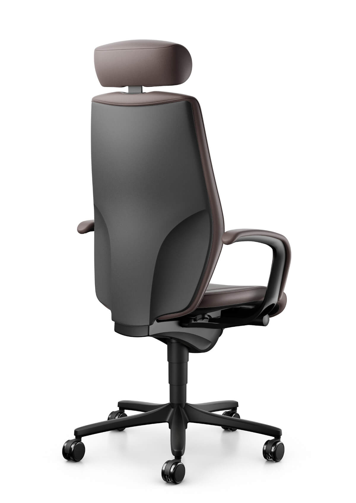 Giroflex 64-9878-24H 24-Stunden-Bürostuhl mit ergonomischer Sitzlösung, Armlehnen und Kopfstütze für Schichtarbeit