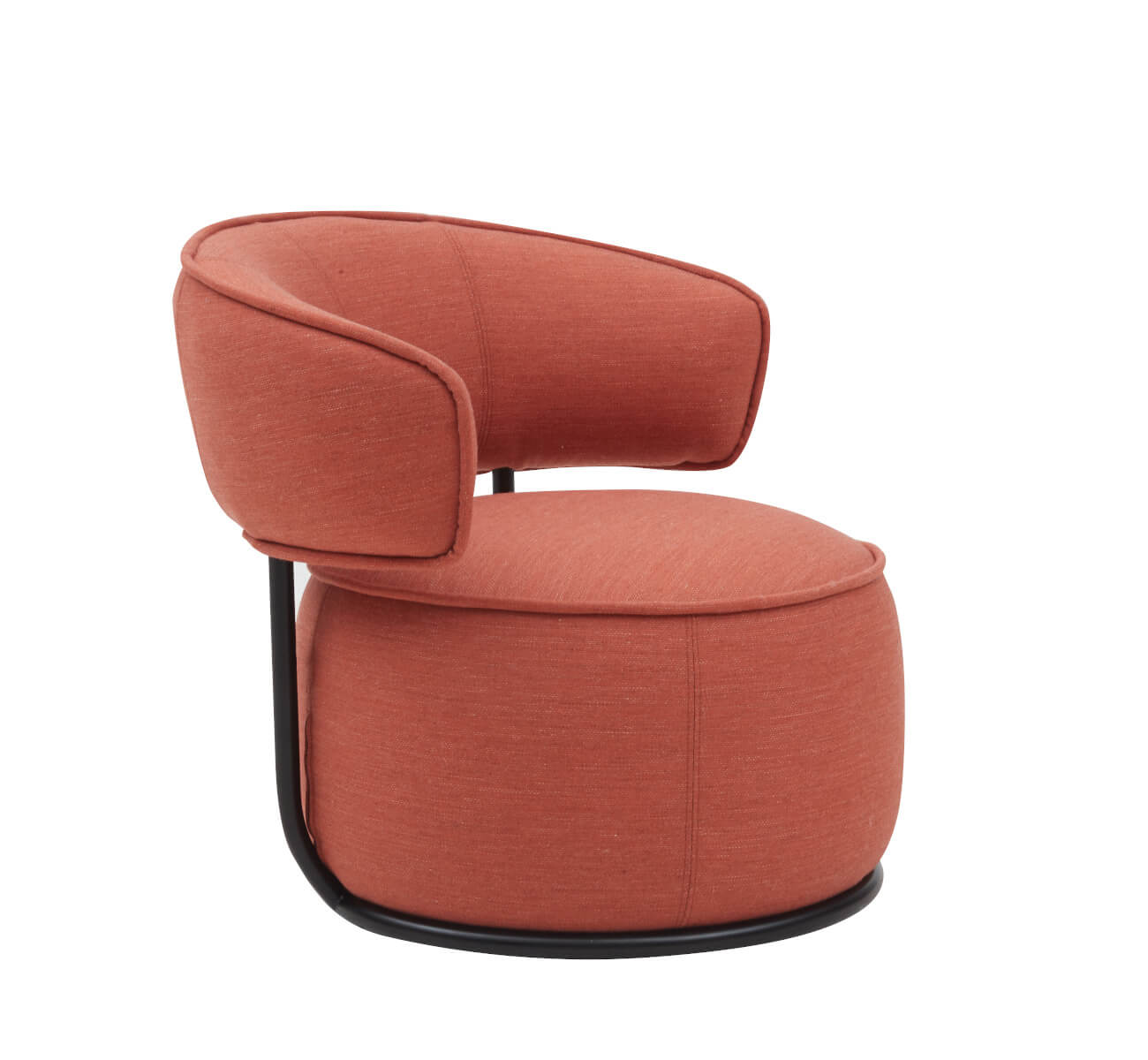 Picolo Sessel von Softline, stilvoll gepolstert, ergonomisch geformt, ideal für Wohnzimmer und Home Office