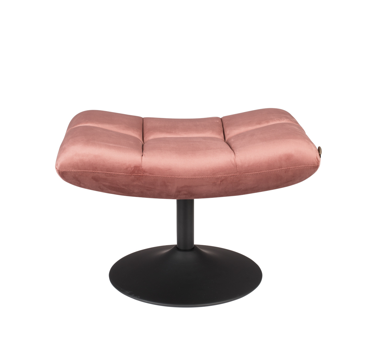 Bar Velvet Hocker, pink