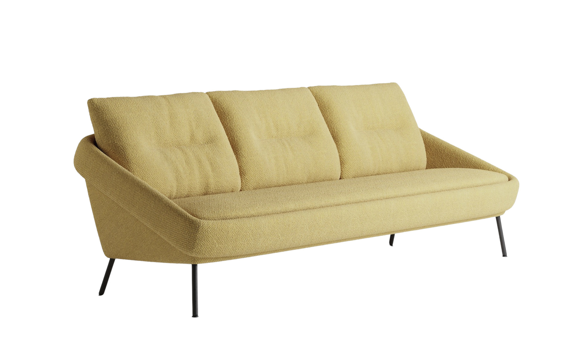 Nome Sofa 3-Sitzer mit Metallbeine Nome Sofa 3-Sitzer mit Metallbeine