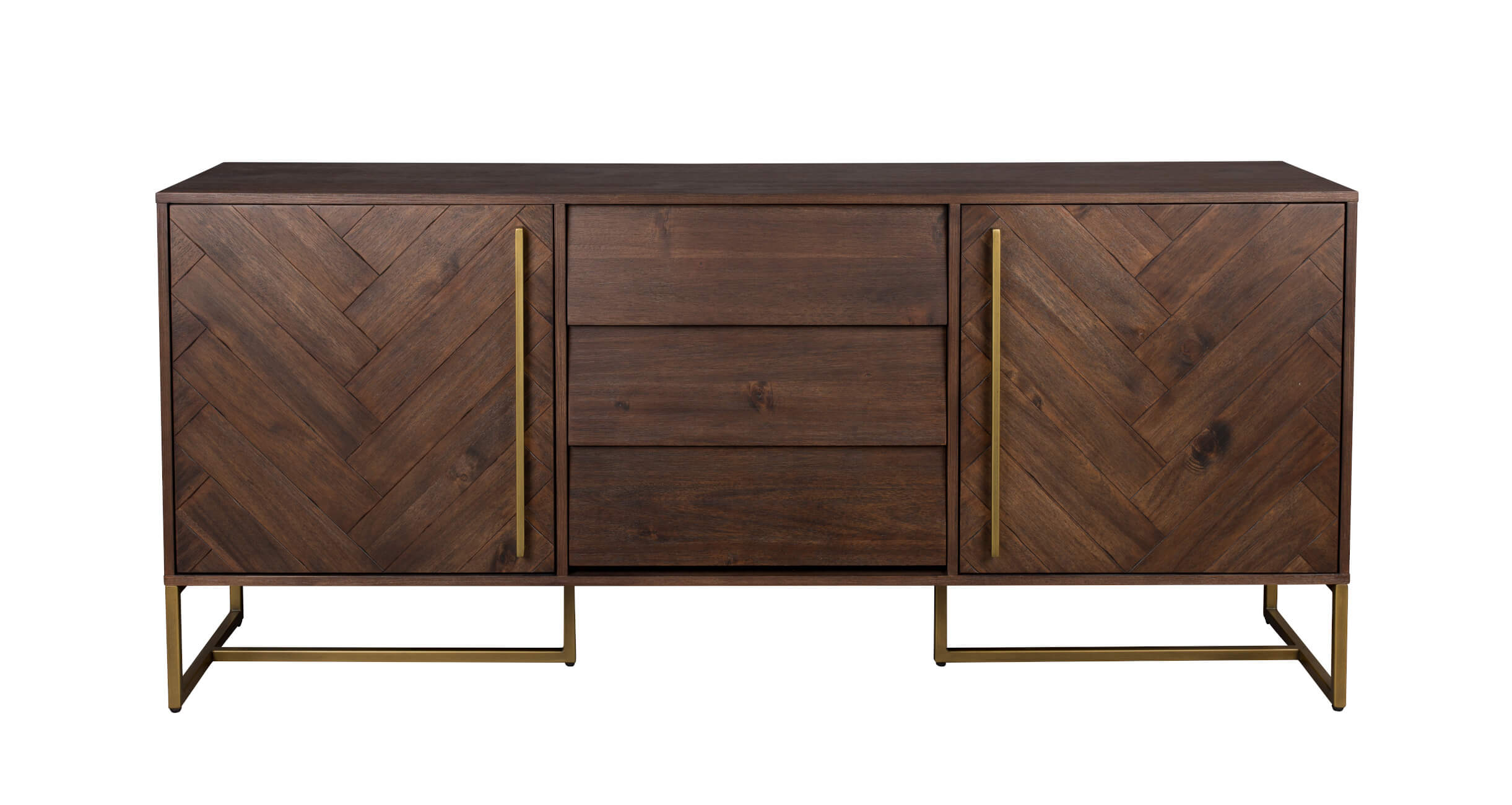 Class Sideboard, high, braun