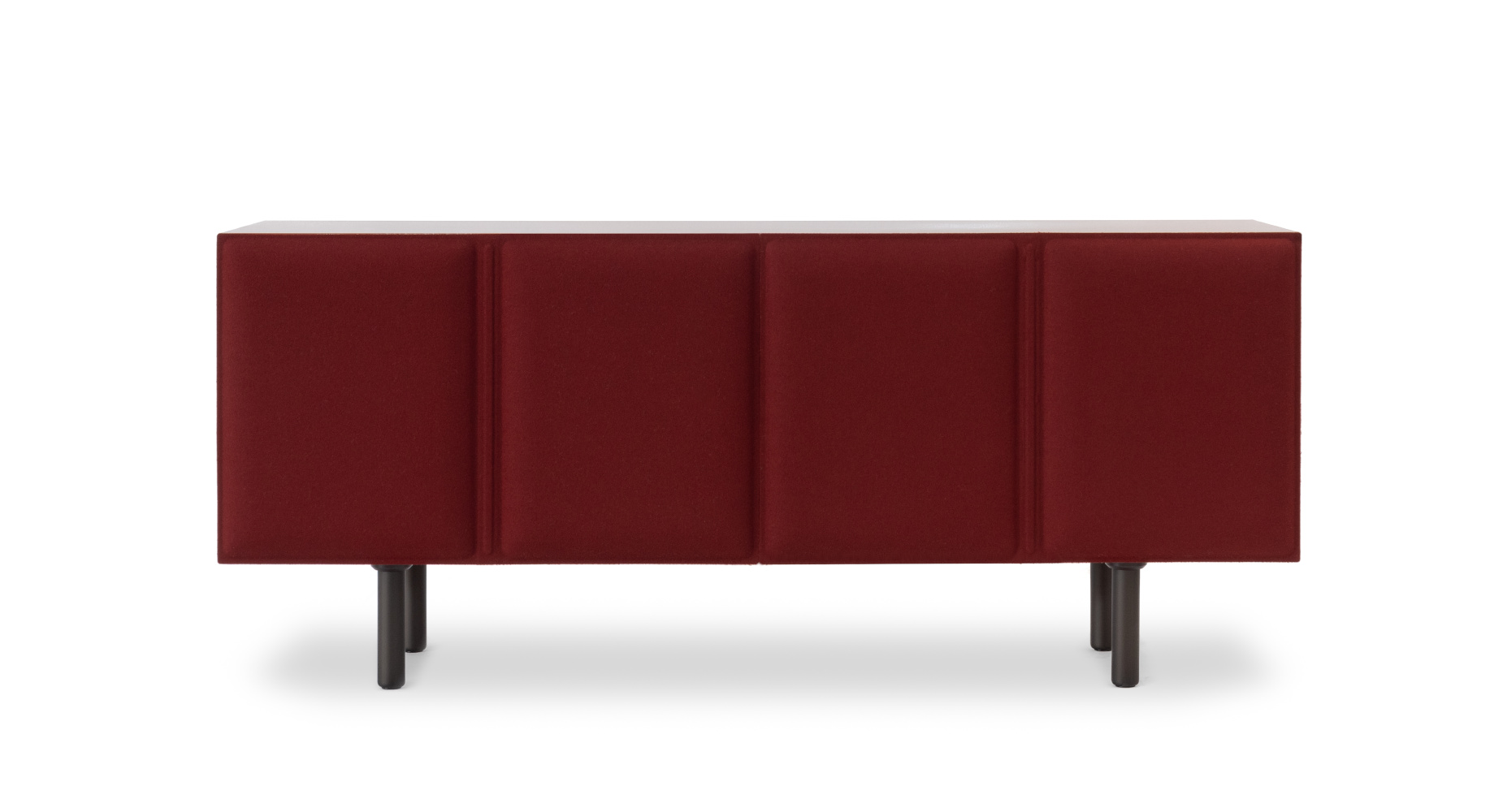 Magis Tacito Sideboard bordeaux/light green – modernes Design Magis Tacito Sideboard, bordeaux/light green, modernes Design, Stauraum, italienisches Designmöbel