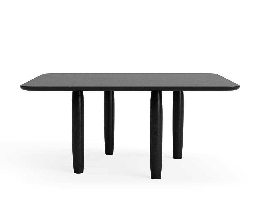 Oku Couchtisch, schwarz