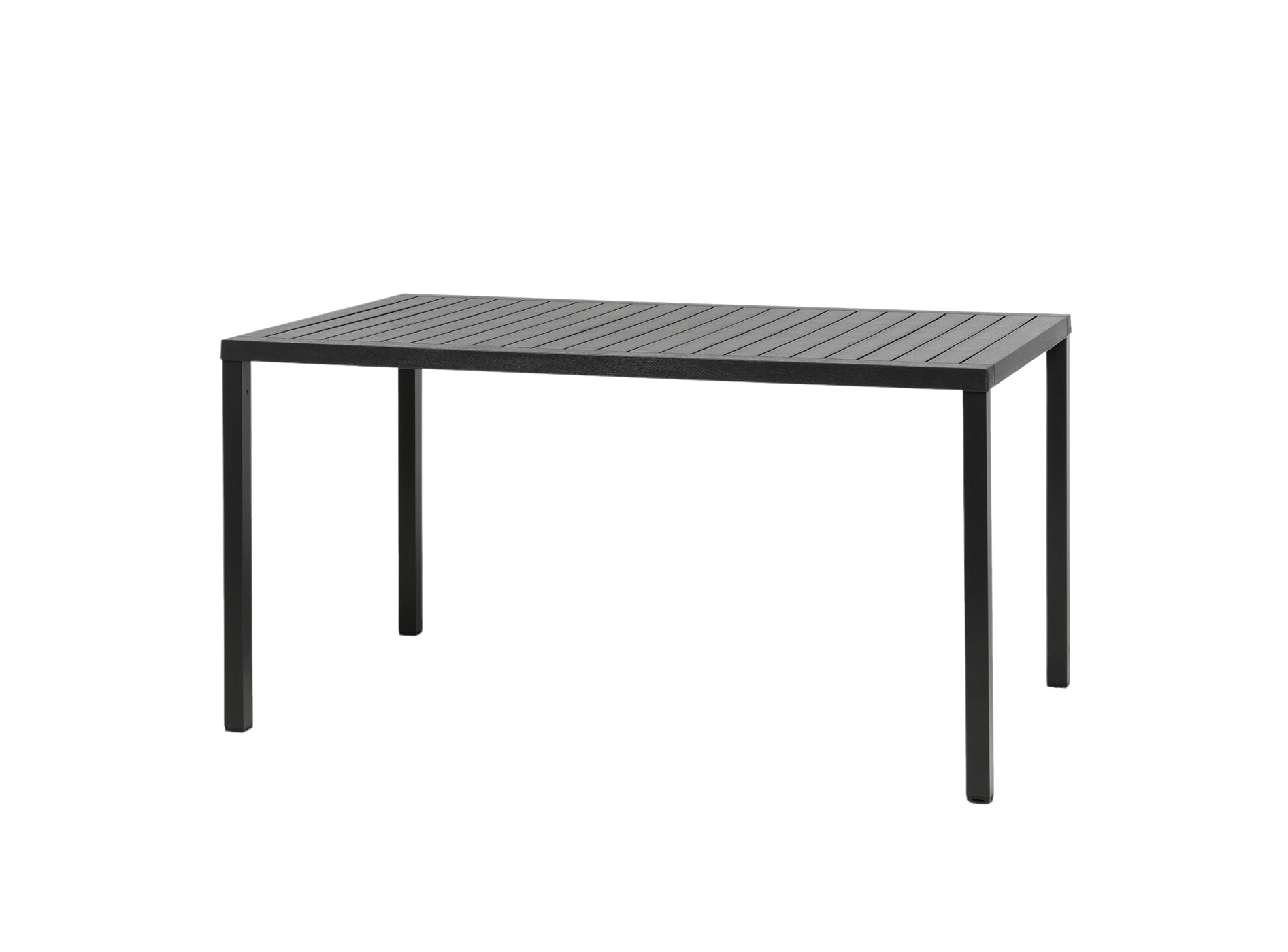 Nardi Cube Gartentisch 140x80 cm – modernes Outdoor-Design Nardi Cube Gartentisch 140x80 cm, anthrazit, wetterfest, robust, leicht, modernes italienisches Outdoor-Design