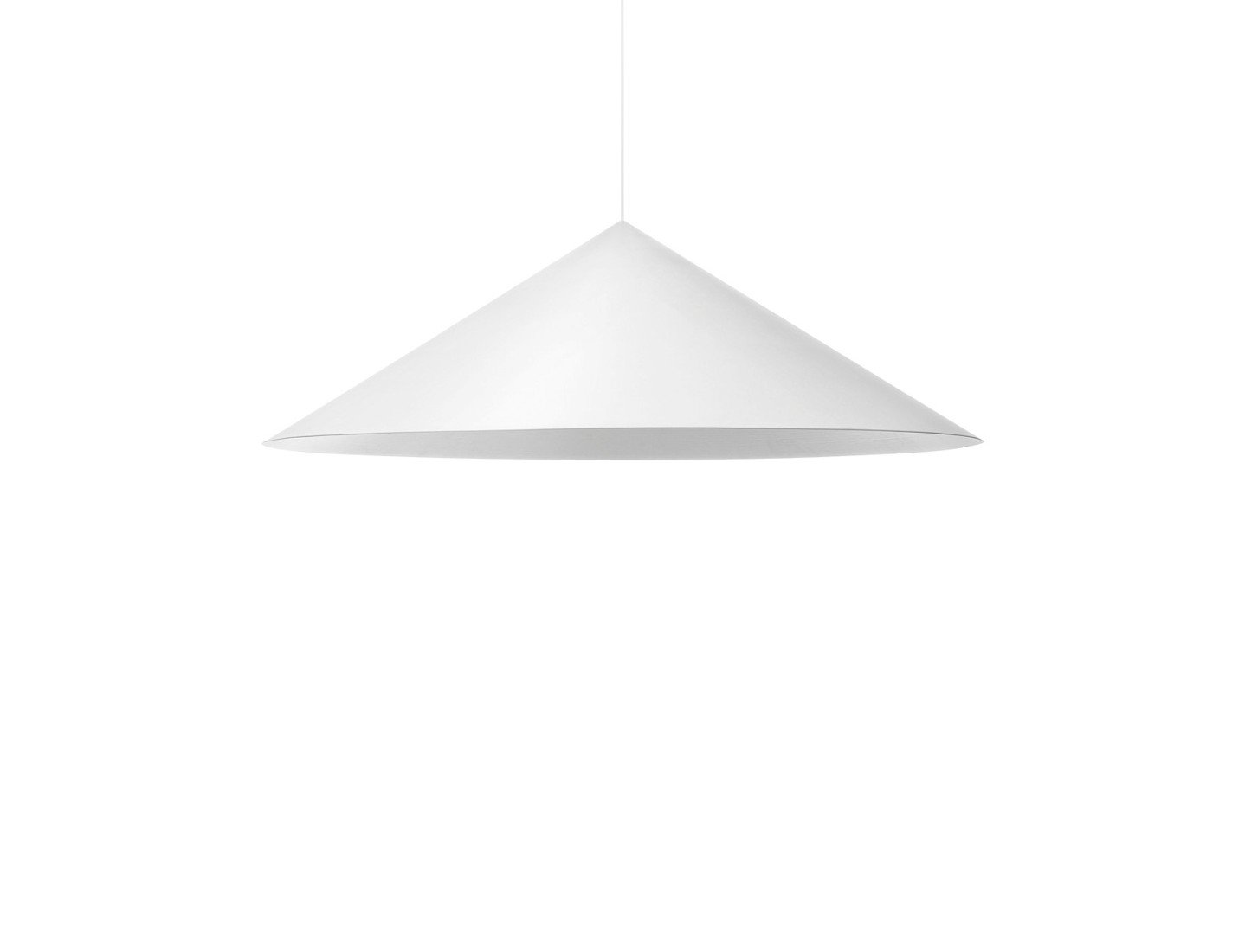 w151 Extra large pendant s3 Pendelleuchte, traffic white