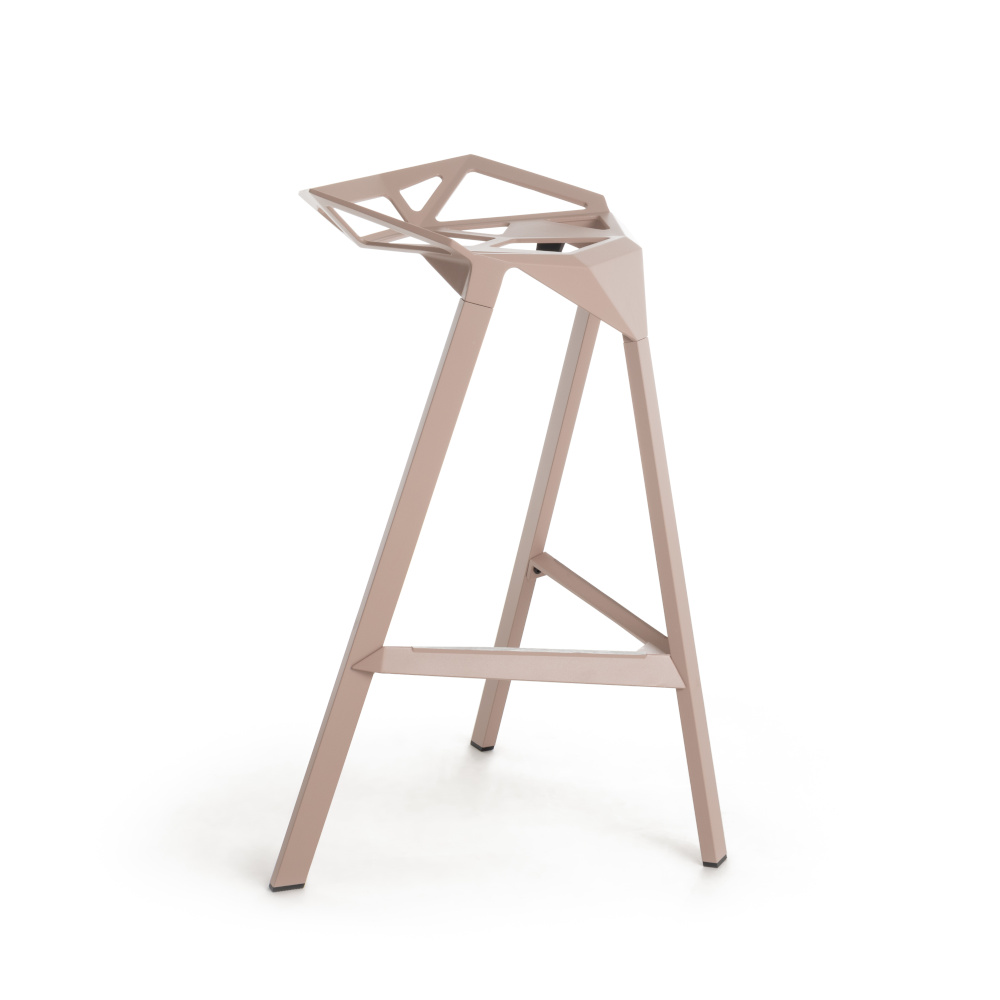 Magis Stool One Barhocker 67 cm – moderner Designer-Hocker Magis Stool One Barhocker 67 cm, blush, leichter Designer-Hocker, modernes Design aus Italien