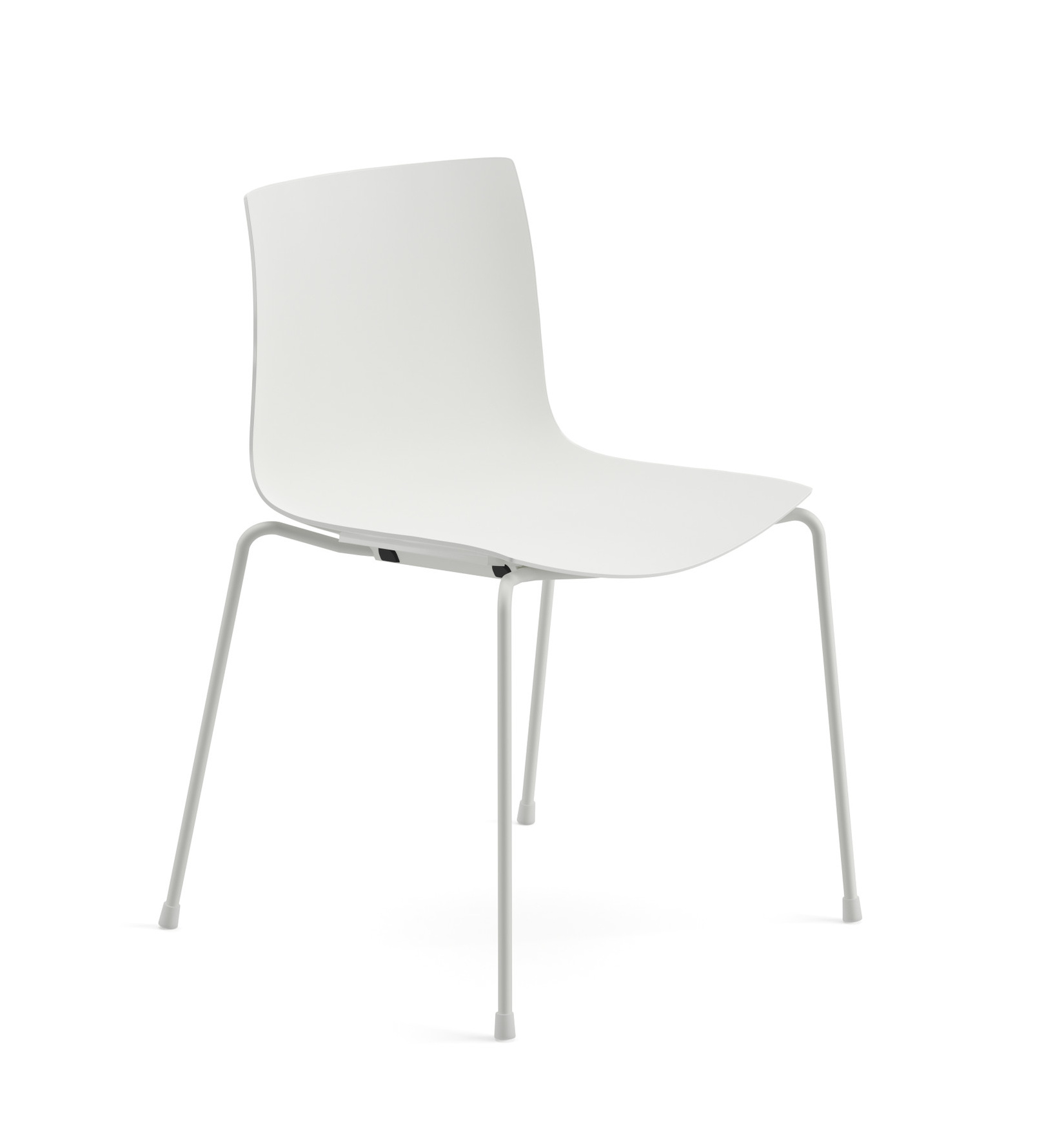 Catifa 46 Stuhl, einfarbig, weiß #0251