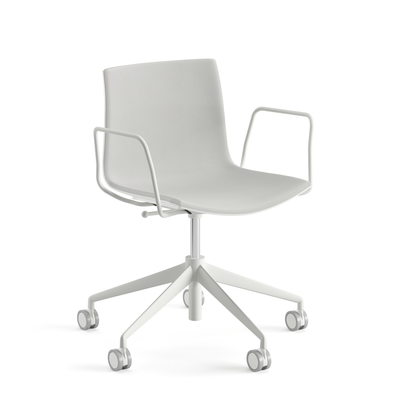 Catifa 46 Drehstuhl, kunststoff, vorne bezogen #0384