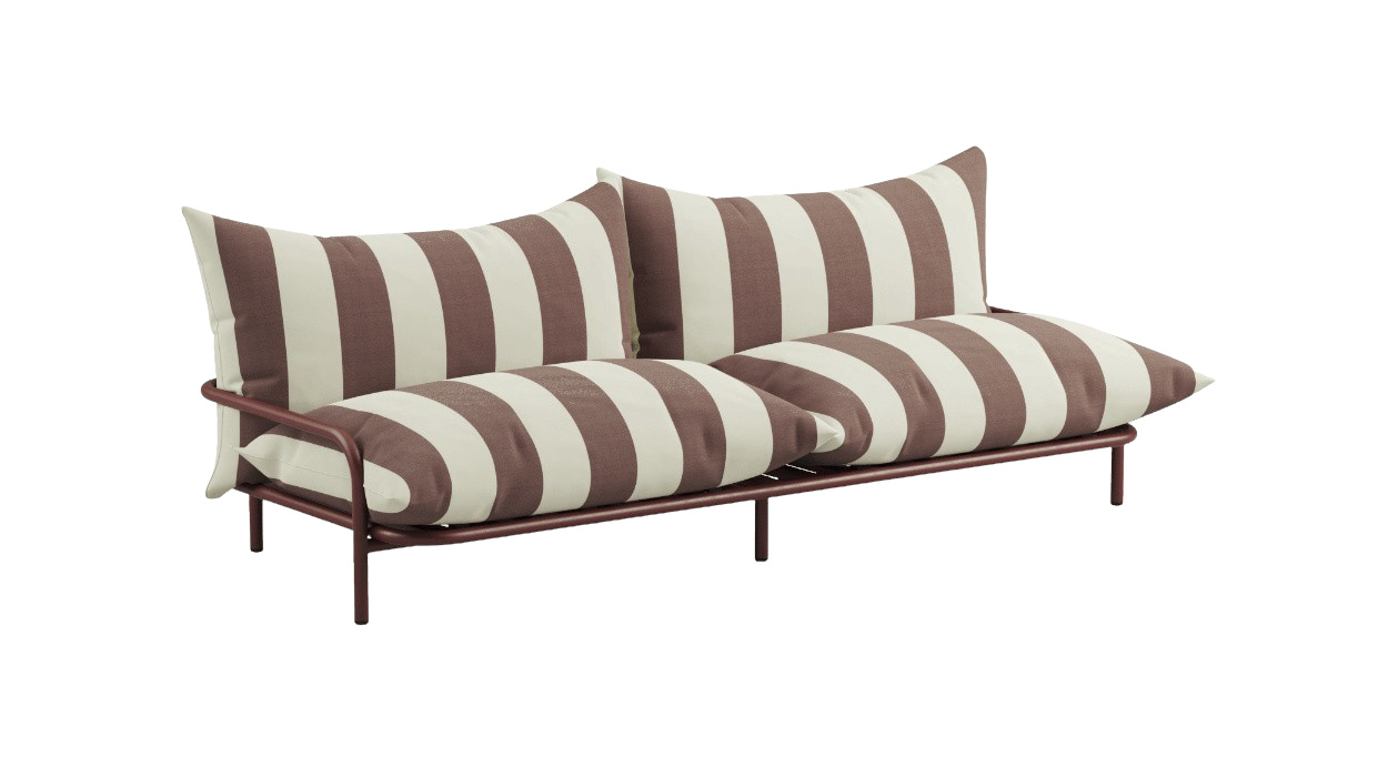 Mollis Sofa 2-Sitzer, renesse chestnut