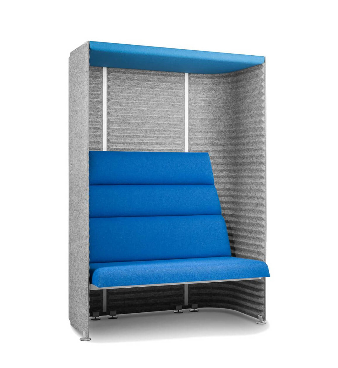 Soundroom Highback Sofa mit Dach, 2-Sitzer Noti Soundroom Highback 2 Sitzer Sofa Design Möbel