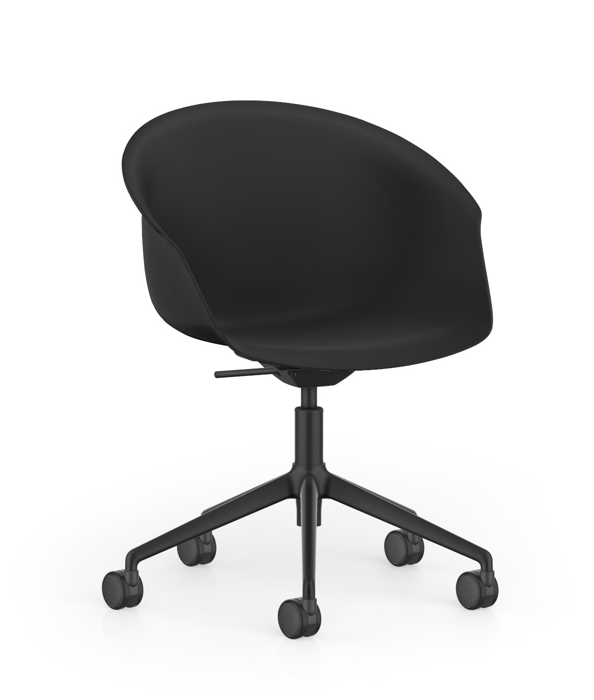 Interstuhl SHUFFLEis1 SU351 Drehstuhl Clubsessel, ergonomisch, langlebig, modernes Design für Büro und Lounge