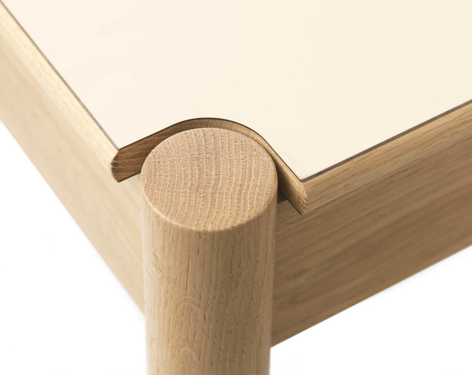 FDB Møbler C44 Beistelltisch, minimalistisches nordisches Design, Holz, nachhaltig gefertigt