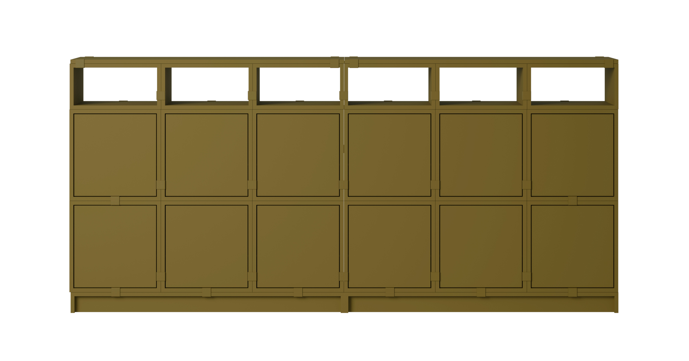 Stacked Storage Sideboard - Configuration 1