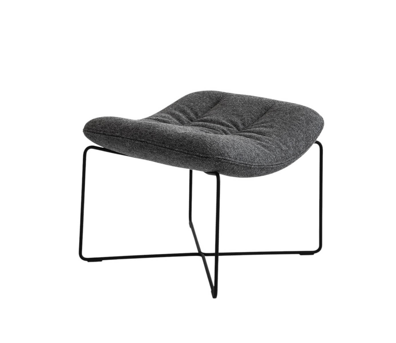 Mishell Soft XL Fußhocker mit Kufengestell