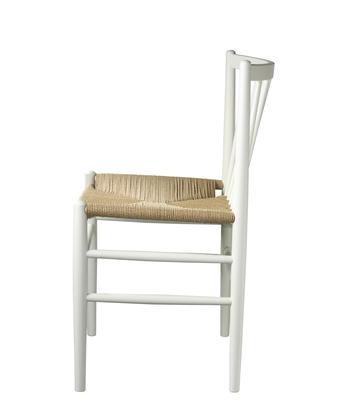J80 Stuhl, eiche geräuchert / naturgeflecht