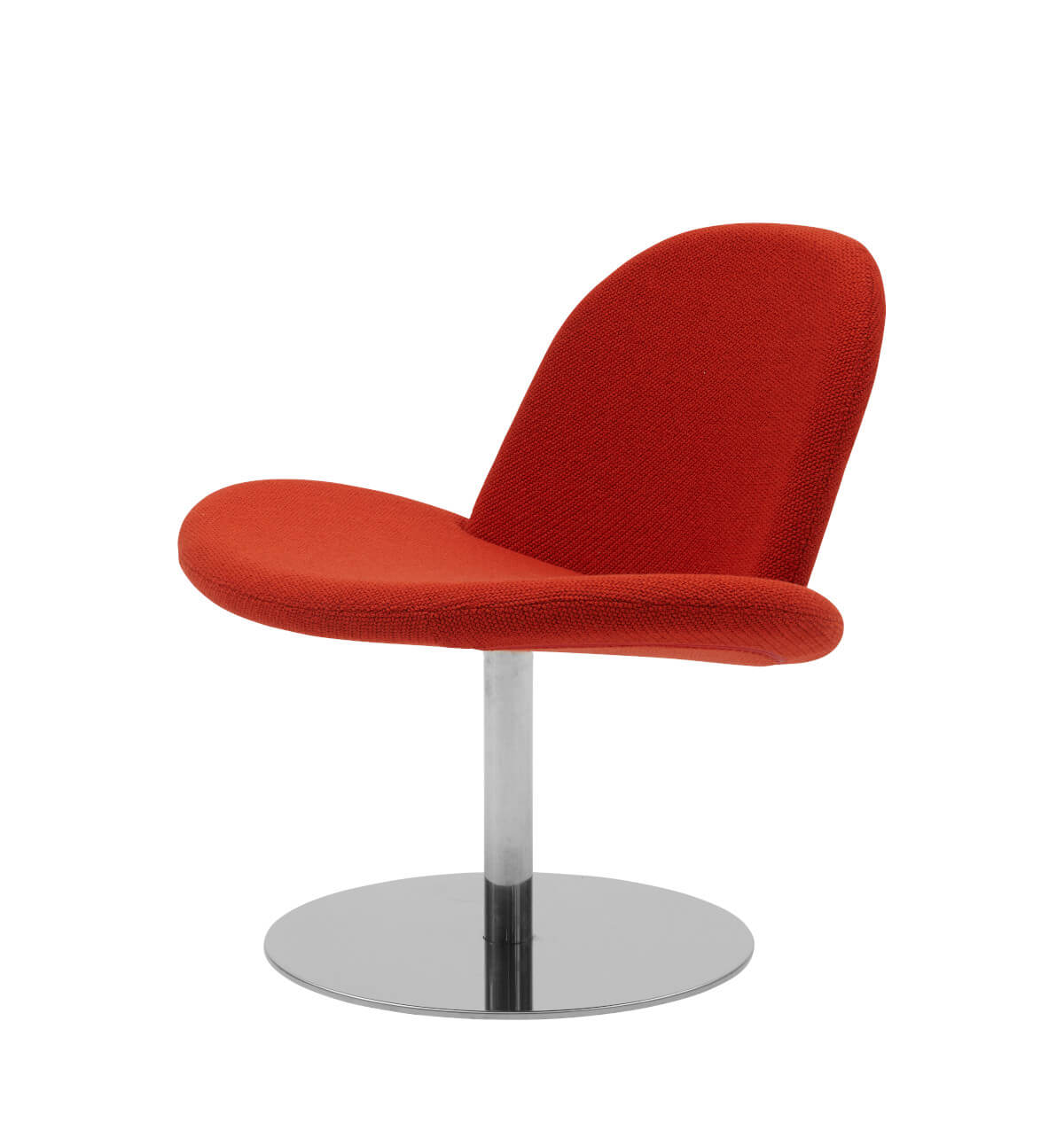 Softline Orlando Drehsessel mit Drehfunktion, moderner Polstersessel für Wohn- und Loungebereich, skandinavisches Design