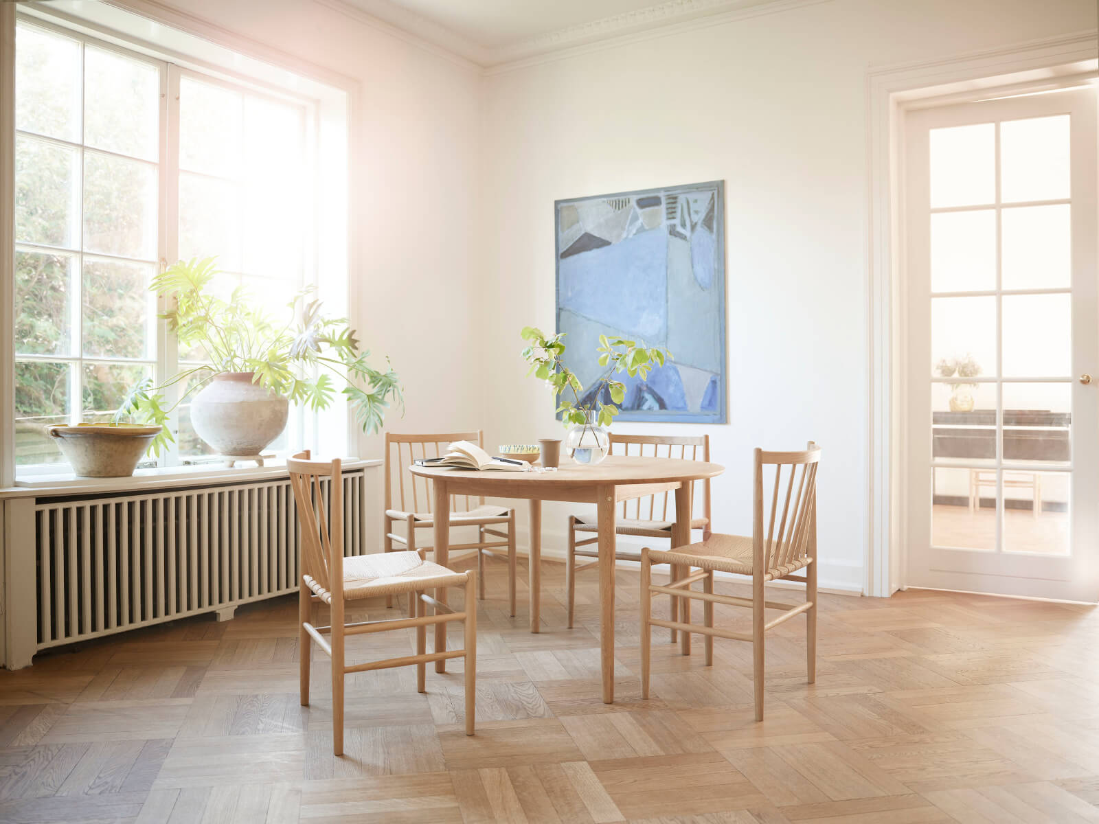 FDB Møbler C62 Esstisch aus geölter Eiche – zeitloser Mittelpunkt für gemütliche Essbereiche