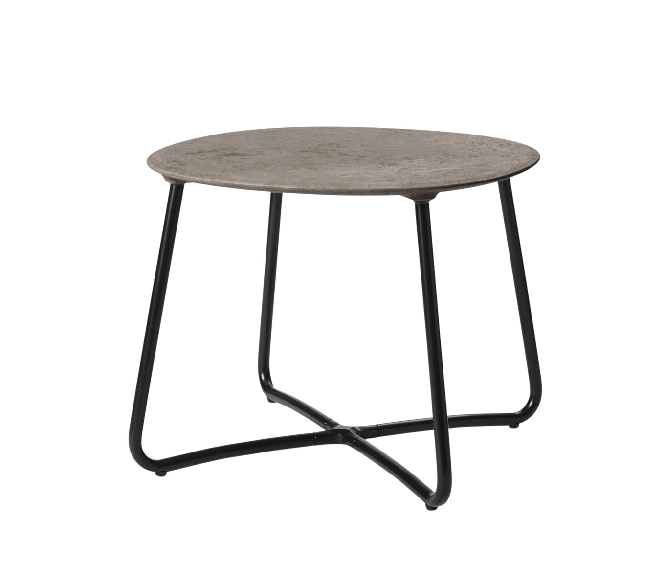 Lily Beistelltisch, höhe 35 cm, coffee waste dark