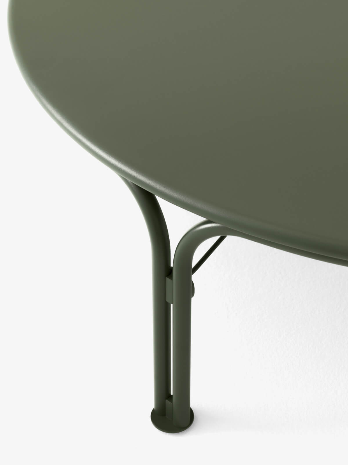 &Tradition Thorvald SC109 Couchtisch, bronze green, pulverbeschichteter Stahl, skandinavischer Stil