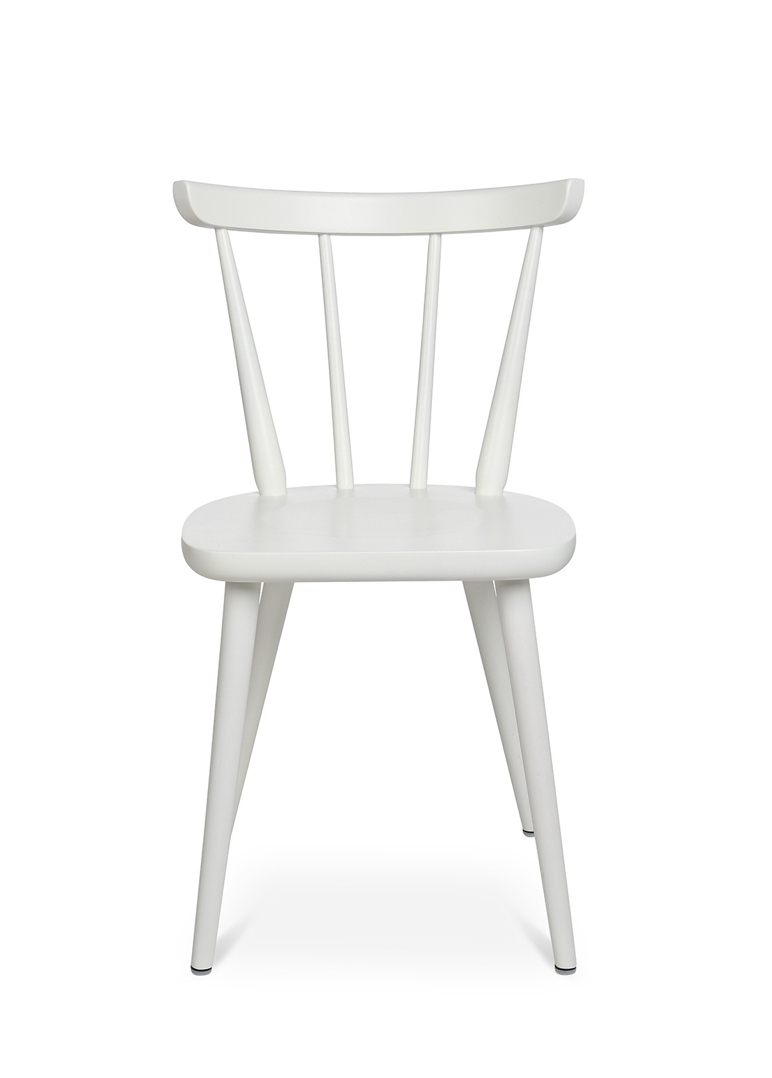 Moderner Kinderstuhl W-1960 Bambini, reinweißes Finish, ideal für Lernen, Malen und Spielen im Kinderzimmer