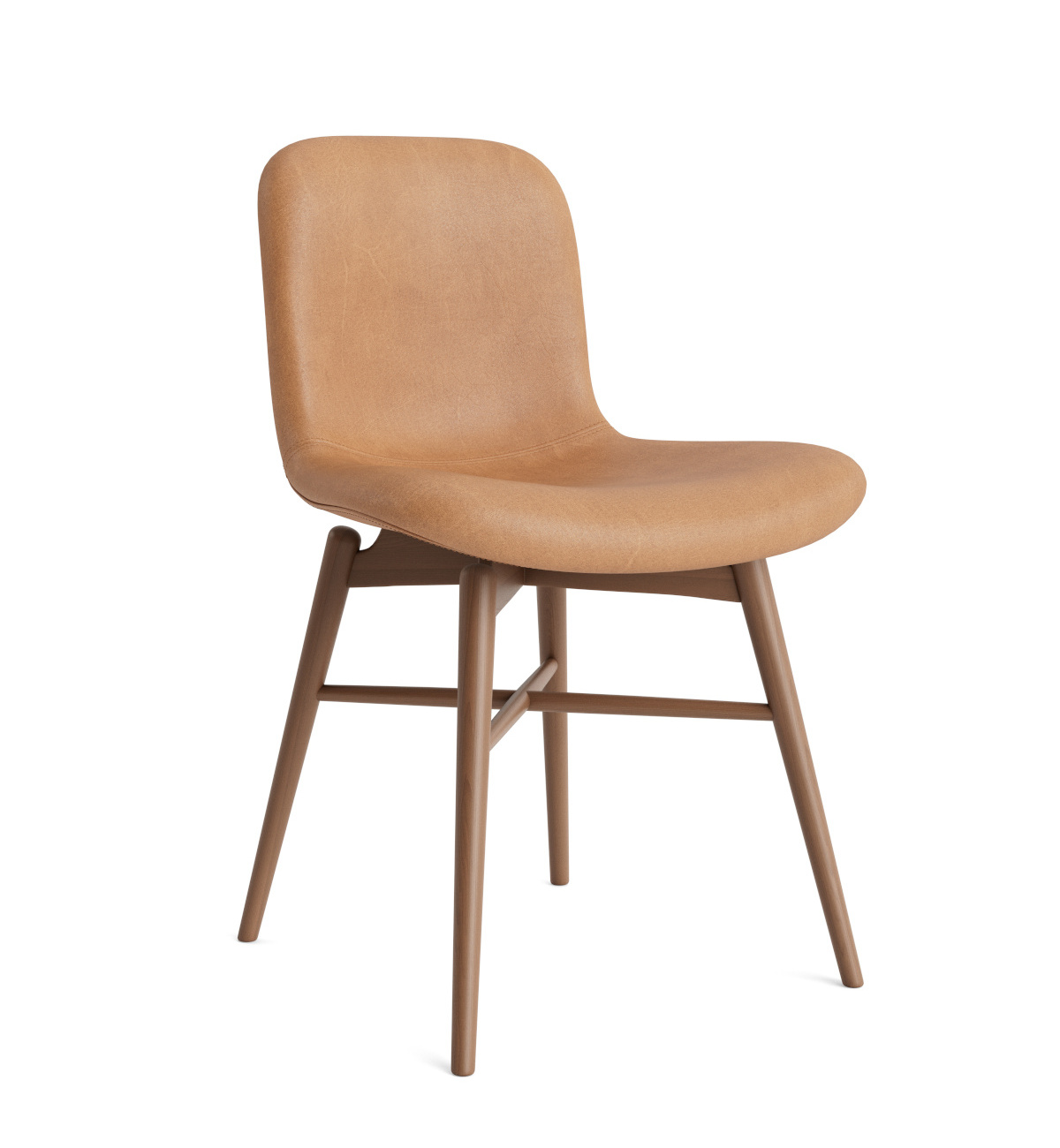 Langue Chair Wood, eiche geräuchert / dunes camel 21004