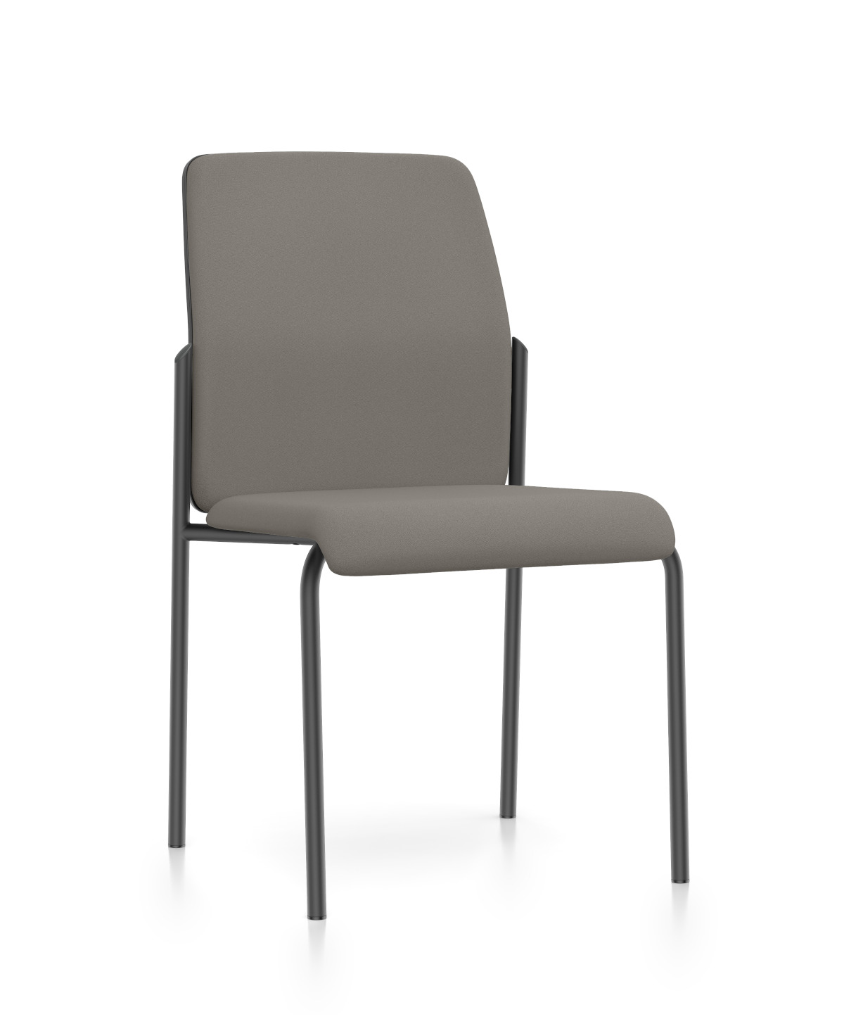 Design-Besucherstuhl Interstuhl AIMis1 4S00, stapelbar, mit gepolstertem Sitz und Rückenlehne, ideal für moderne Arbeitsumgebungen