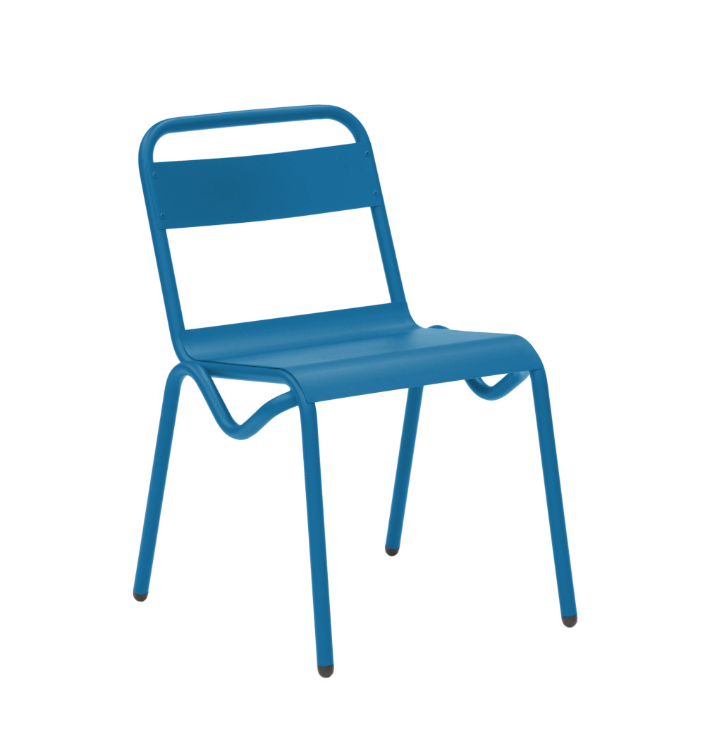 Anglet Gartenstuhl, azurblau