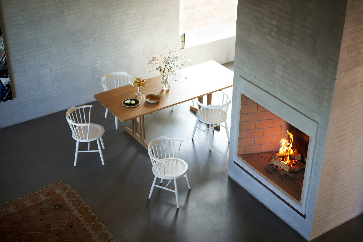 FDB Møbler J18 Stuhl, Holzstuhl mit klarer Linienführung – stilvolles Design im Ess- oder Wohnzimmer