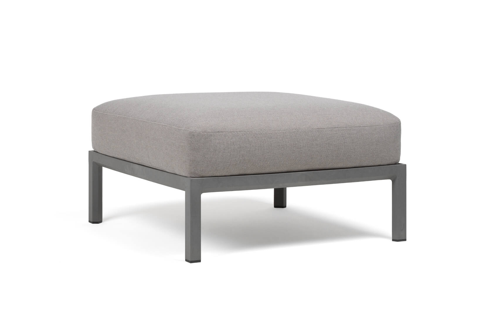 Nardi Maximo Pouf basalto/lava Sunbrella, Outdoor-Pouf, wetterfest, langlebig, modernes italienisches Design