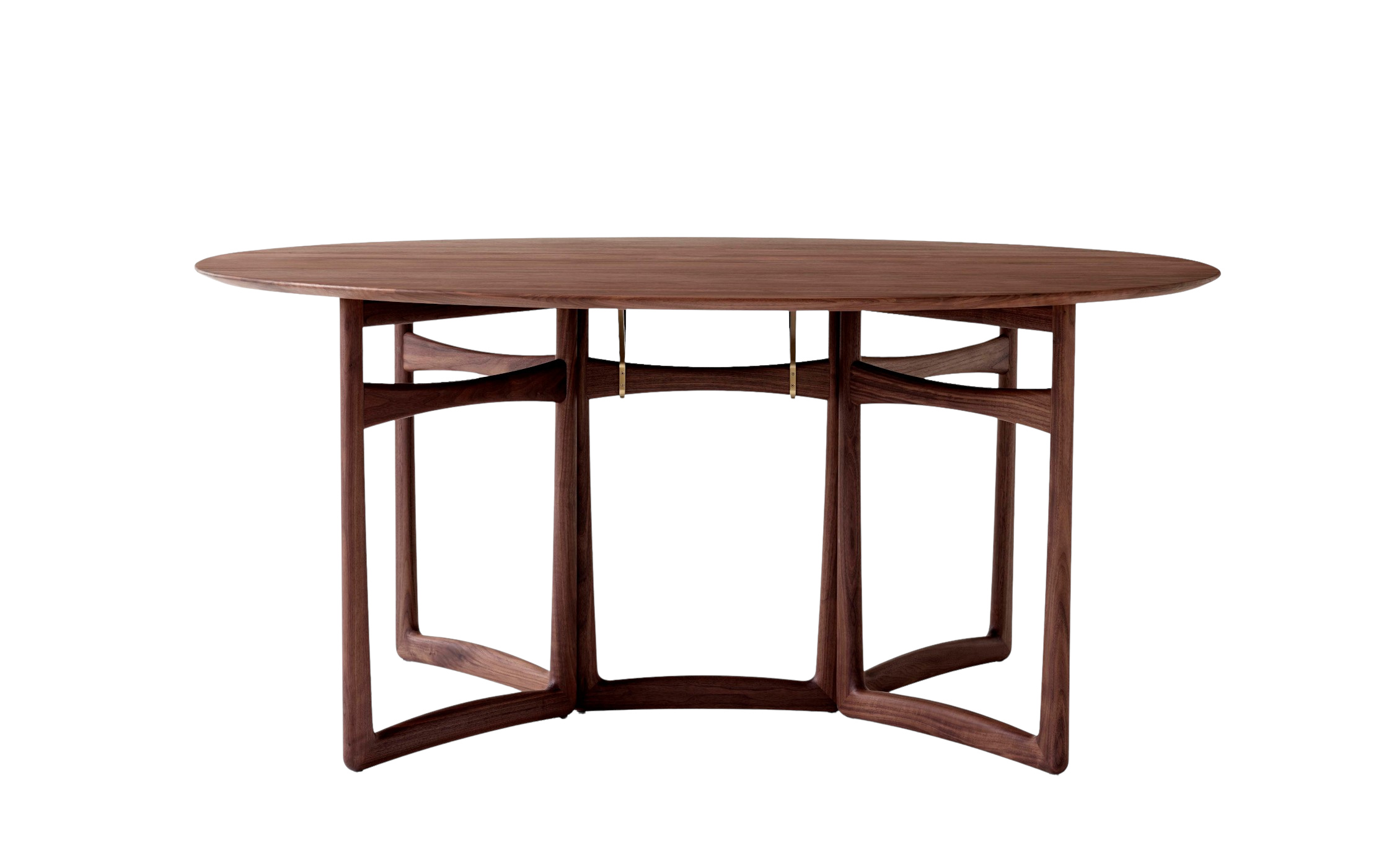 &Tradition Drop Leaf HM6 Esstisch aus geöltem Walnussholz, zeitloses Design für stilvolle Essbereiche